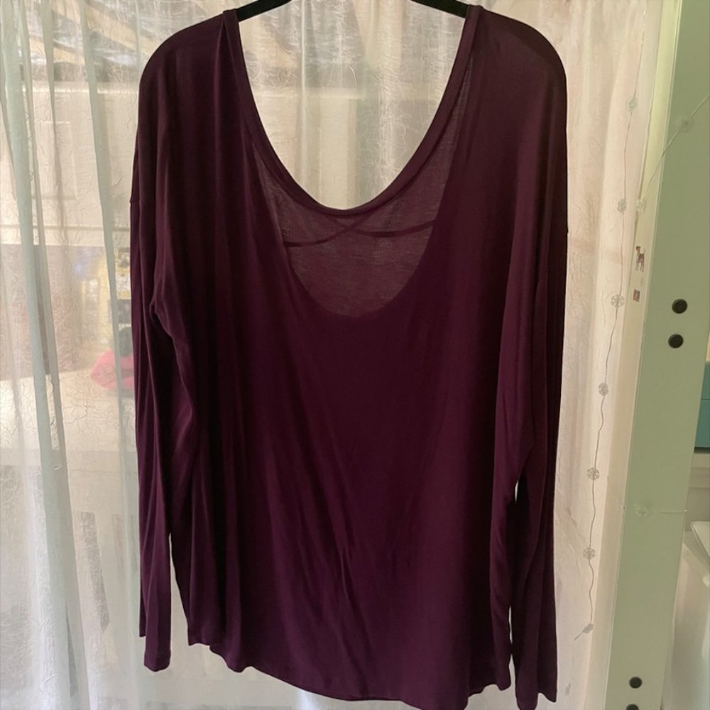 Plum Long Sleeve Shirt